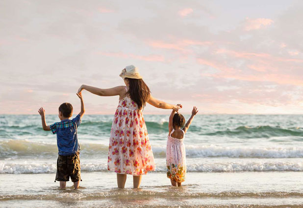 Family holiday in the Andaman Islands